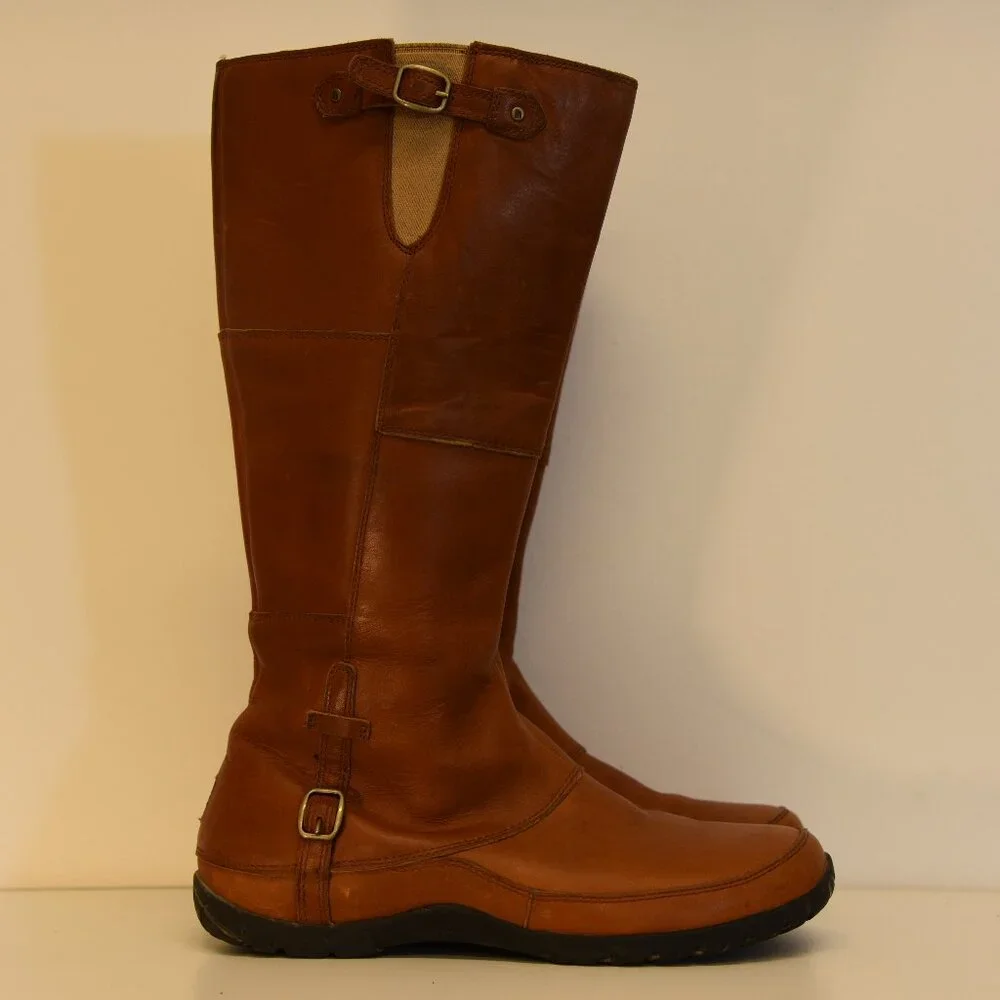 Brown Leather Women's Boots - Picture 12 of 15